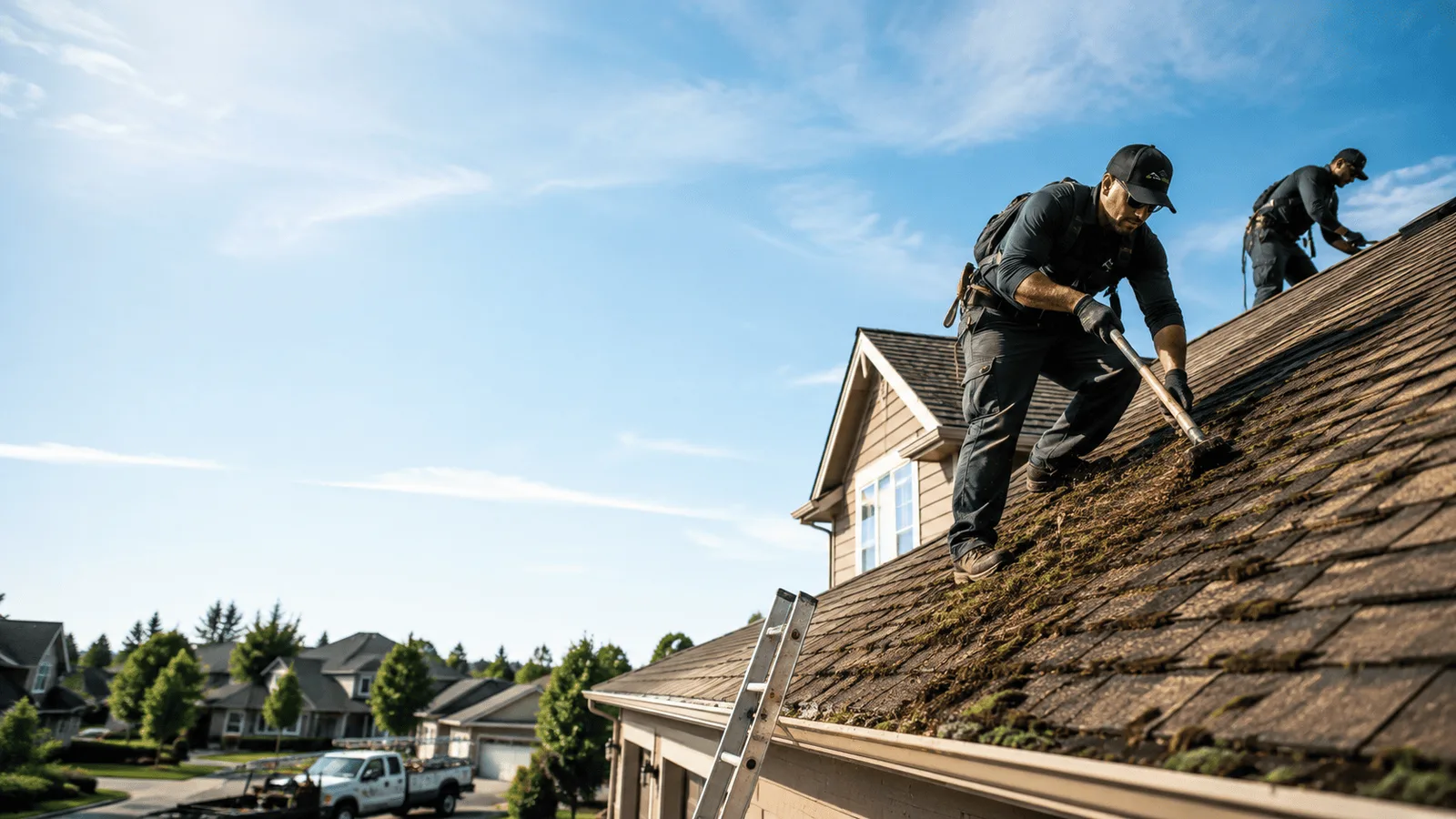 Roof Moss Removal in Porter, TX near me
